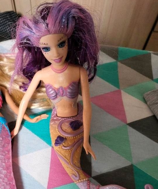 Meerjungfrau Barbie in Burg