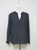 #73 Bluse mit tollem Muster Gr.34 von Amisu Baden-Württemberg - Böblingen Vorschau