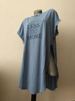 Primark Cares Longshirt Nachthemd Gr.46/48 hellblau Spruch Berlin - Steglitz Vorschau
