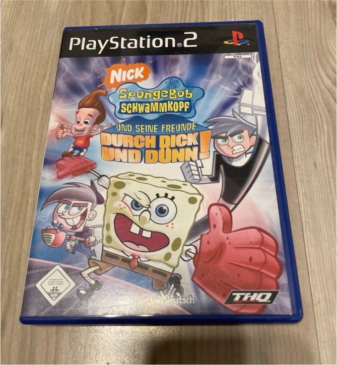 Spongebob Schwammkopf und seine Freunde PlayStation 2 Spiel in Nürnberg (Mittelfr)