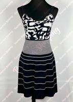 ✨ Feminines Designer Kleid Marc Cain schwarz weiß N3 ❣️ Berlin - Steglitz Vorschau