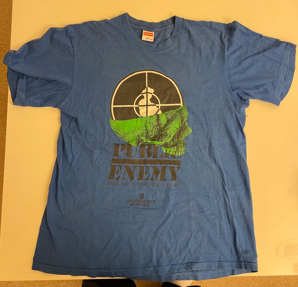 Supreme x Undercover x Public Enemy T-Shirt ‘Royal Blue‘ in Berlin