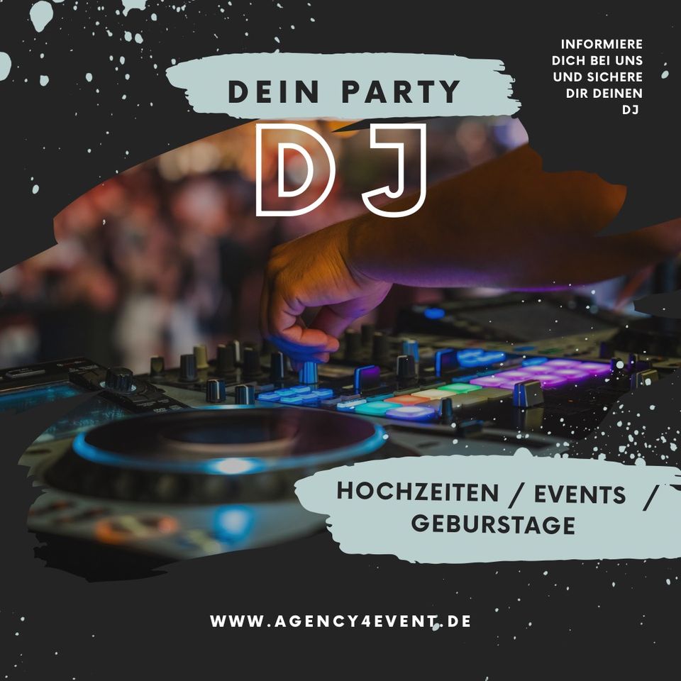 DJ Hochzeiten / DJ Firmenevents / DJ Geburtstag in Frankfurt (Oder)