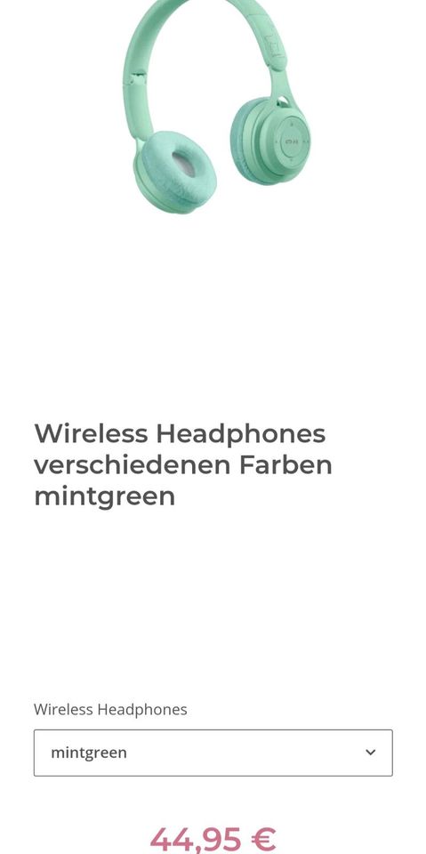 Elta kabellos Kopfhörer Mint faltbar SDslot Bluetooth USB mp3 aux in Schwedt (Oder)