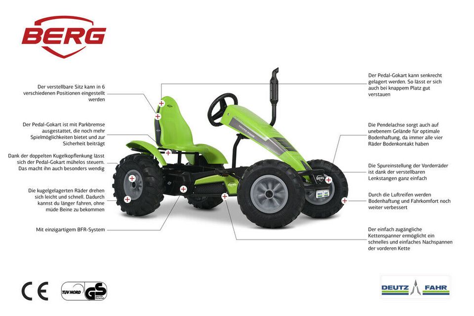 BERG Toys Gokart Deutz BFR  für Kinder ab 5 Jahren Kettcar in Fröndenberg (Ruhr)