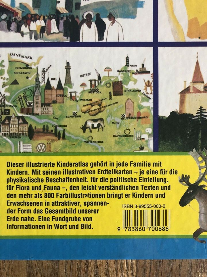 Der Große illustrierte Kinderatlas Nebel Kinderbuch wNEU Atlas in Salzwedel