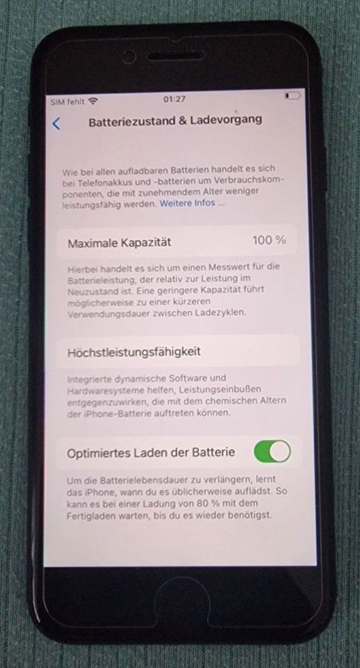 Apple iPhone SE 2022 128GB (Ohne Simlock) in Frankfurt am Main