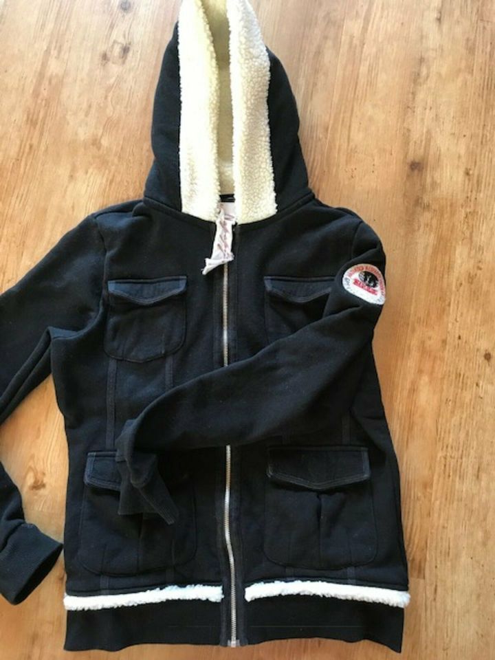 Teddy "Napapijri" Kaputzen Sweatjacke Gr.: 38/40 in Dargelin