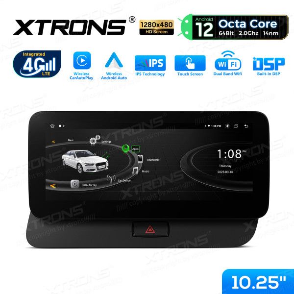 Xtrons Autoradio QEA12UCA12Q5R für Audi Q5 2009-2017 2GB+32GB in Burghausen