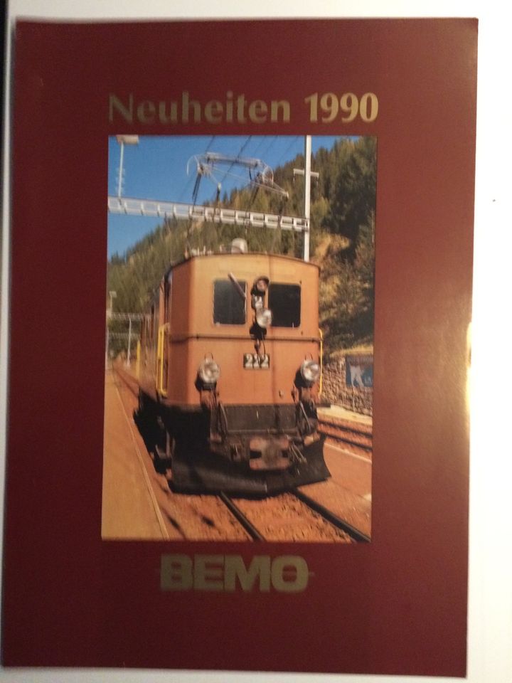 Bemo Modelleisenbahn Broschuren und Katalog HOe in Buchholz in der Nordheide