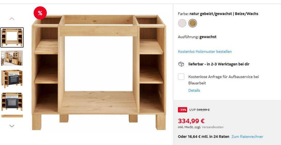 SALE !!!  Jeder Stück Möbel nur 110€ Küche Landhausstill in Schwieberdingen