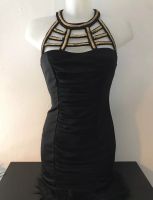 Damen Kleid gold-schwarz Gr. S Nordrhein-Westfalen - Neuss Vorschau