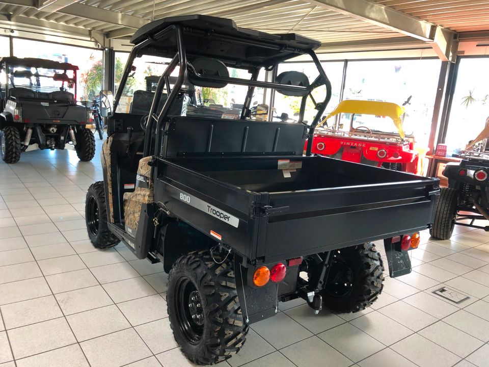 Quadix Trooper inkl Scheibe Diesel Kubota 3 Zylinder 800ccm Euro5 UTV SidebySide Buggy Quad ATV Agrar Traktor Winterdienst in Waldmohr