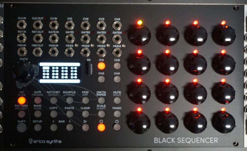 Erica Synths Black Sequencer in Asbach