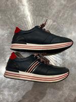 Remonte Soft Sneaker Turnschuh / dunkelblau rot / Größe 43 Niedersachsen - Nordhorn Vorschau