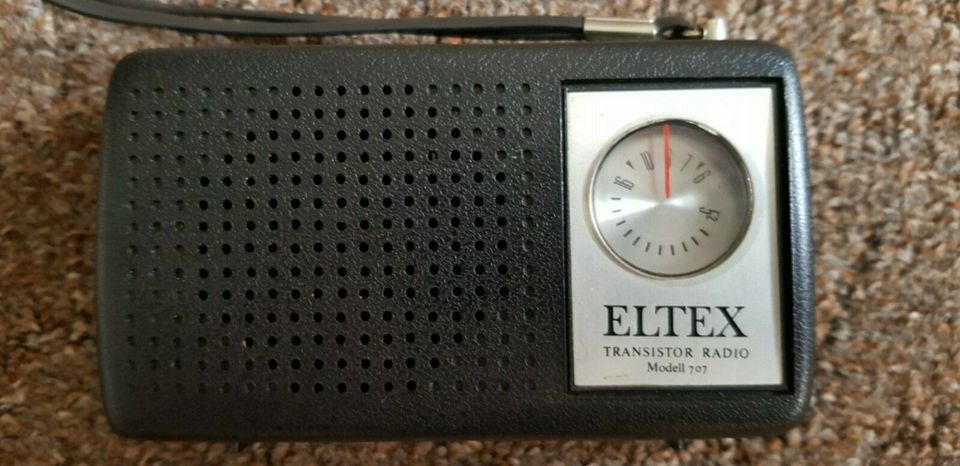 Eltex 707 Transistor Radio der 70 er Jahre, Guter Zustand in Elsdorf