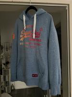 Superdry Hoodie Sweatshirt Pullover 38 M Top Zustand blau Hessen - Dietzenbach Vorschau