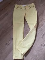 H&M Hose skinny hellgelb Gr.36 top Zustand Sachsen-Anhalt - Weißenfels Vorschau