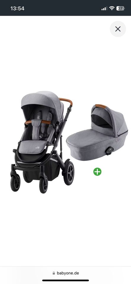 Set Kinderwagen/Buggy, britax Römer SMILE III, Buggyaufsatz/Wanne in Diez