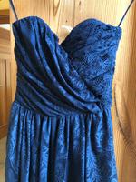 ASOS Kleid blau Spitze trägerlos Gr. 34 / XS Ball Abschlußfeier Bayern - Hunderdorf Vorschau