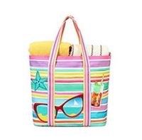 Große Strandtasche Tote Bag mit Taschen Damen-Shopper Frauen Rheinland-Pfalz - Worms Vorschau