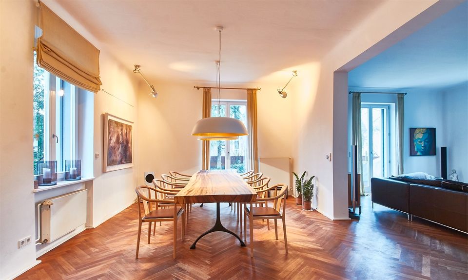 Nur 5.575,- pro QM- EXKLUSIVE 9-ZI.-LANDHAUSVILLA - 1 bis 2 Familien -1.400 qm Sonnengrundstück! in Berlin