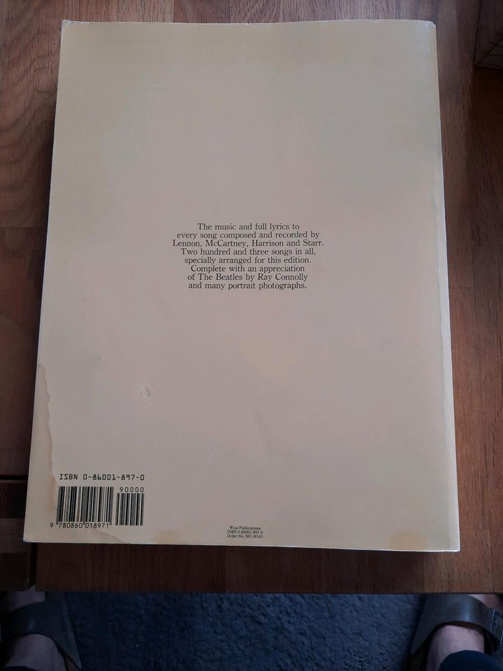 Buch "The Beatles Complete." Guitar/Vocal Edition in Rheinböllen