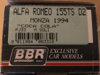 Alfa Romeo 155TS D2 BBR Bausatz COCA-COLA Bayern - Burkardroth Vorschau