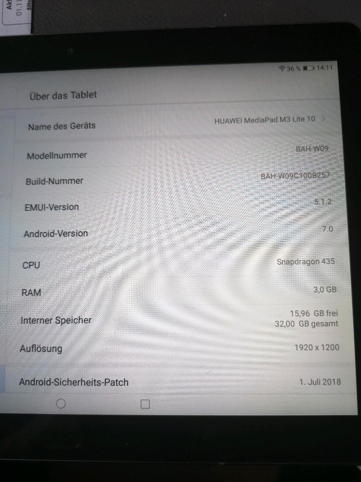 Tablet Huawei Media Pad M3 Lite 10 in Hameln
