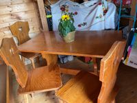 Holzmöbel für Bauernstube oder Gartenhaus,gute Tischlerarbeit Sachsen - Auerbach (Vogtland) Vorschau