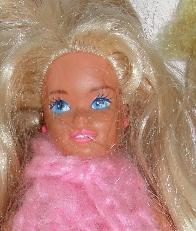 1993 Barbie Puppe beweglich Happenin´ Hair Farbwechsel der Haare in Dettingen an der Iller