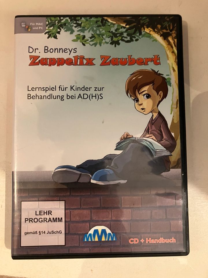 Lernspiel bei AD(H)S „Zappelix Zaubert“ DVD in Reinbek