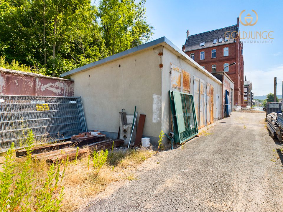Gewerbehalle mit Garagen und Erweiterungspotenzial  auf 4000 qm im Norden von Rudolstadt in Rudolstadt