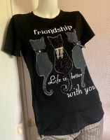 Jean Louis Francois T-shirt mit Katzen und Strass gr. S Rheinland-Pfalz - Temmels Vorschau