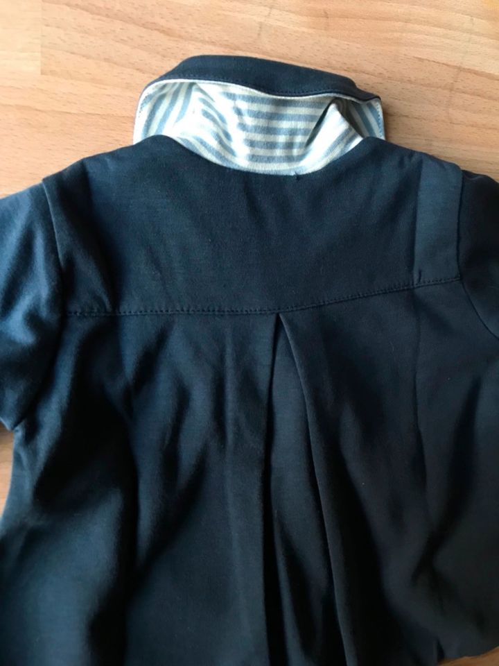 KBK Jacke gefüttert 100% Organic cotton / kbA Baumwolle blau NEU in München