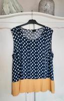✨️ Bexleys Hängerchen/ Shirt * blau weiß gelb Punkte * 48/ 50 Sachsen - Görlitz Vorschau