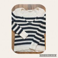 Liebeskind Pullover mit Mohair gestreift schwarz/beige Größe S Brandenburg - Ahrensfelde Vorschau