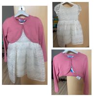 Kleid Blumenmädchen weiß Bolero rosa mayoral Gr. 110 NEU Bayern - Tapfheim Vorschau