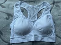 Damen Sport Push-Up BH Top Fitness Yoga Bra Bustier 38 weiß Aubing-Lochhausen-Langwied - Aubing Vorschau