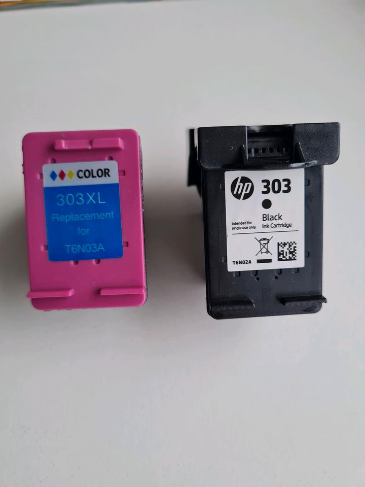+ 303 Sachsen Kleinanzeigen (T6N03A kaufen schwarz eBay in Kleinanzeigen | Scanner HP Drucker XL & Leere jetzt - ist gebraucht + Druckerpatronen | Farbe T6N02A) Freital