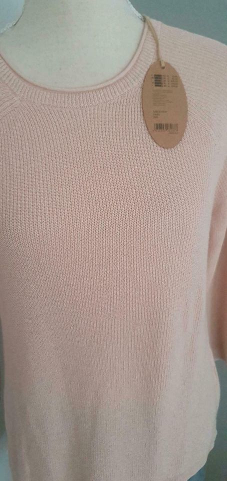 Neu Edc by Esprit Pullover Gr.S rose rosa Weiß mit Bluse in Reutlingen