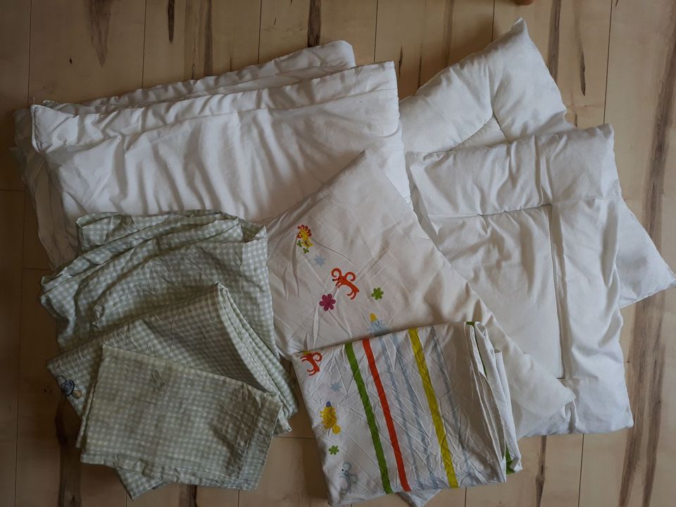 Babybett Gonatt von IKEA mit Matratze und Zubehör - Komplett-Set in Lemgo