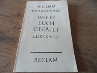 SHAKESPEARE-Lustspiel WIE ES EUCH GEFÄLLT-Reclam469-1969(0305-88) Rheinland-Pfalz - Piesport Vorschau