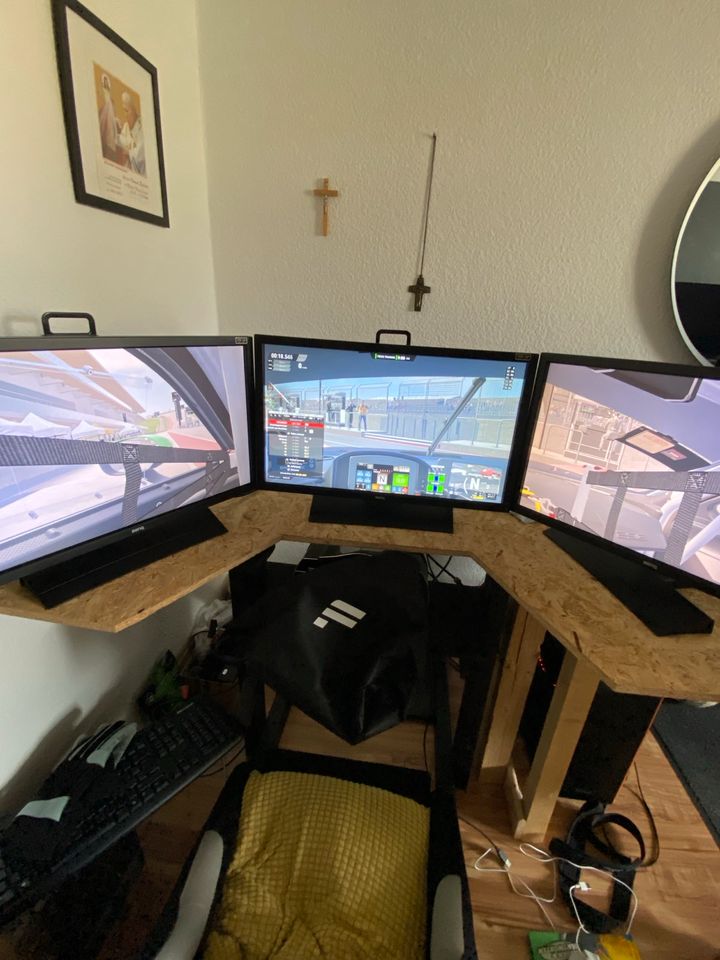 Triple Screen Setup BenQ XL2420T 24 Zoll Gaming Monitor 120hz in Berlin