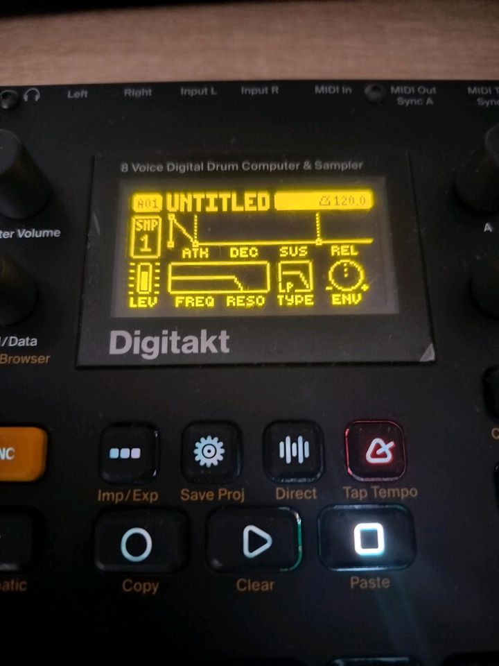 Electron Digitakt + Decksaver + OVP in Hannover