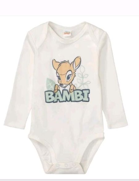 Disney Body Langarm, 100% Bio-Baumwolle Neuware in Balve