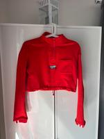 Adidas Crop Pullover in rot Schleswig-Holstein - Itzehoe Vorschau