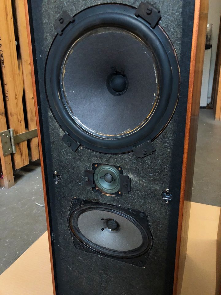 Vintage 60er BANG & OLUFSEN Teak Lautsprecher BEOVOX 2400 Speaker in Frankfurt am Main