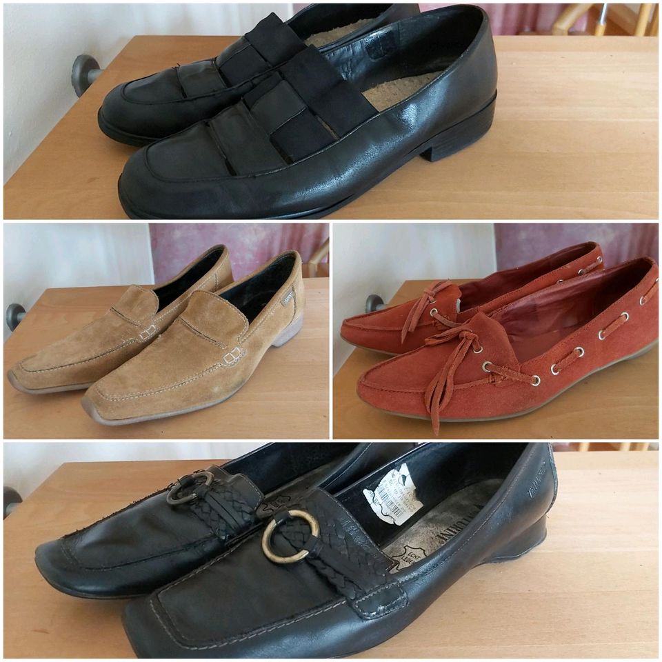 Retro Vintage Loafer Mokassins Slipper Damenschuhe Esprit Gr. 38 in Magdeburg