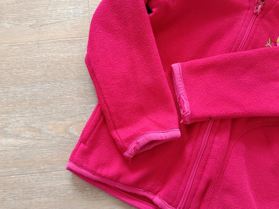 Pinke Fleesjacke 98/104 in Hattingen